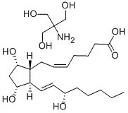 Dinoprost Trometamol structural formula Dinoprost Trometamol structural formula